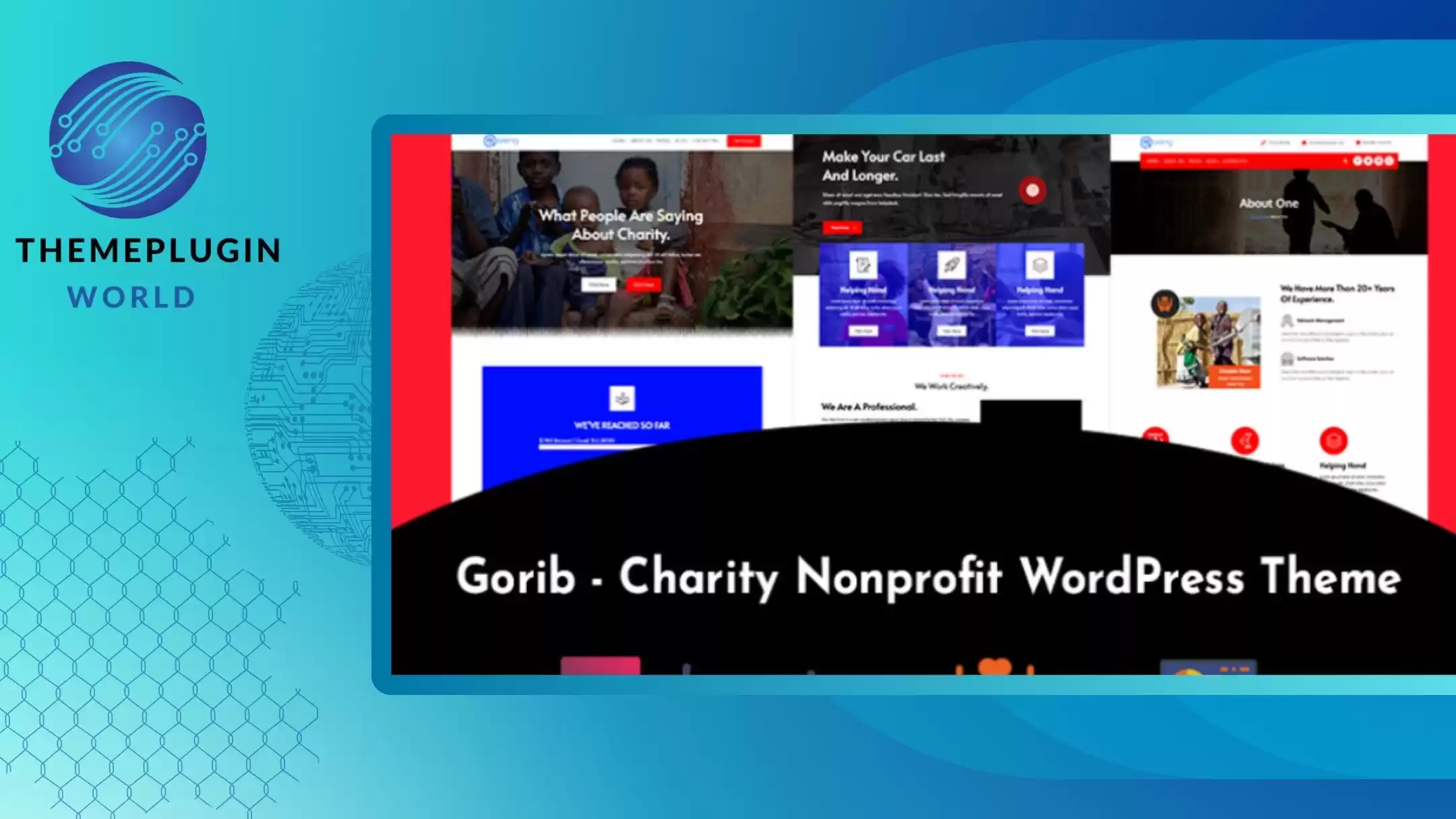 Gorib – Charity WordPress Theme